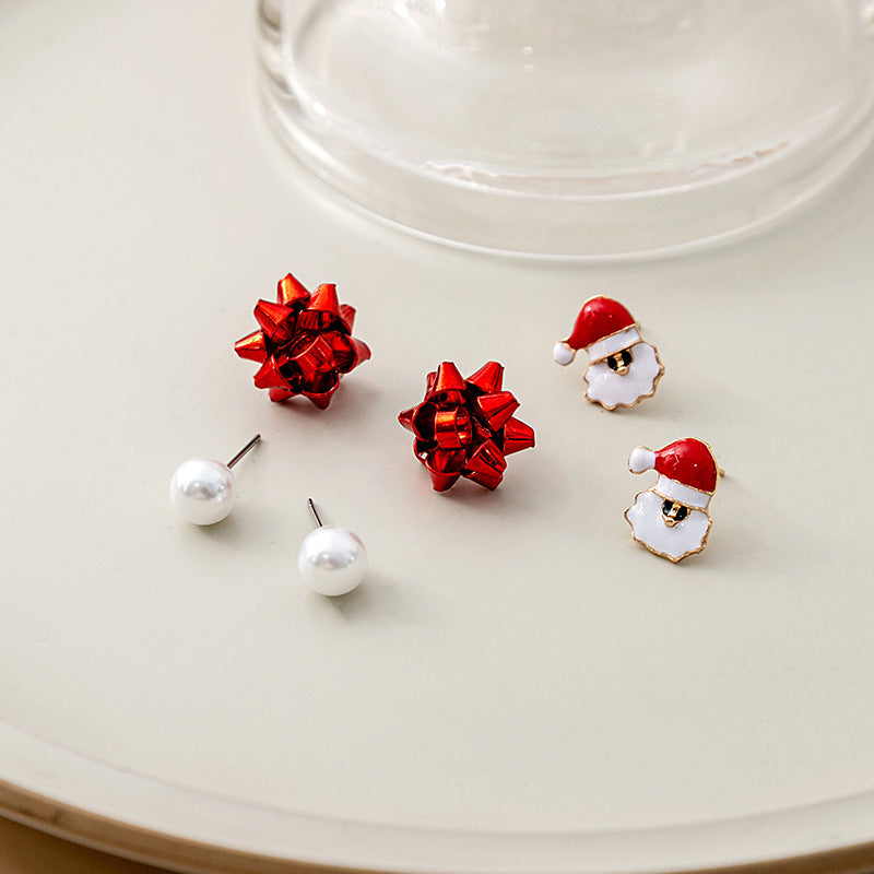 Wholesale Christmas Cartoon Earrings